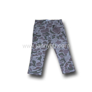 fashion kids boys grey camo pants